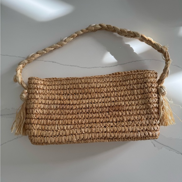 L*Space Azalea Raffia Shoulder Bag - Picture 5 of 12